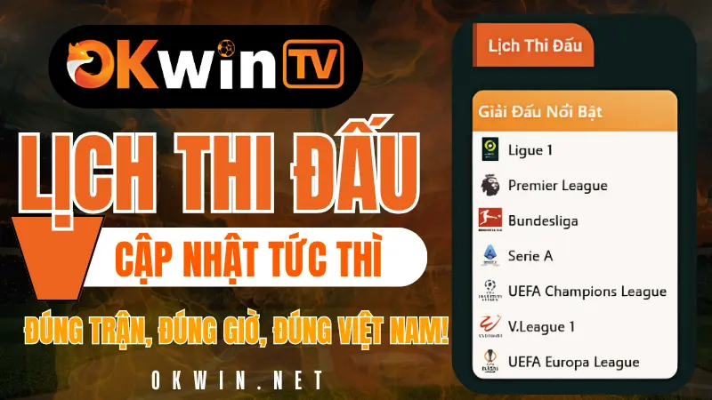 Lịch thi đấu bóng đá hôm nay tại XoilacTV – cập nhật nhanh, chính xác theo giờ Việt Nam